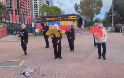 Flash MOB at the Footscray Railway Station!